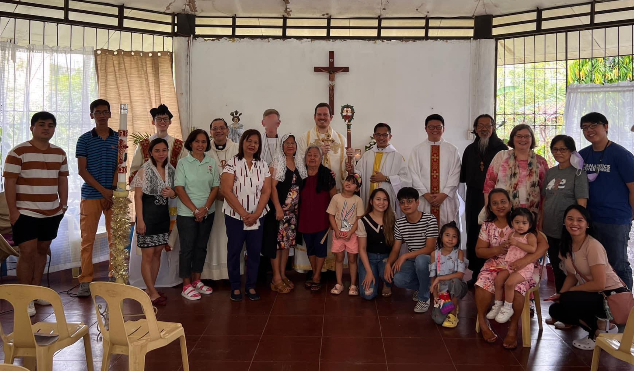 UOCEA faithful at a service